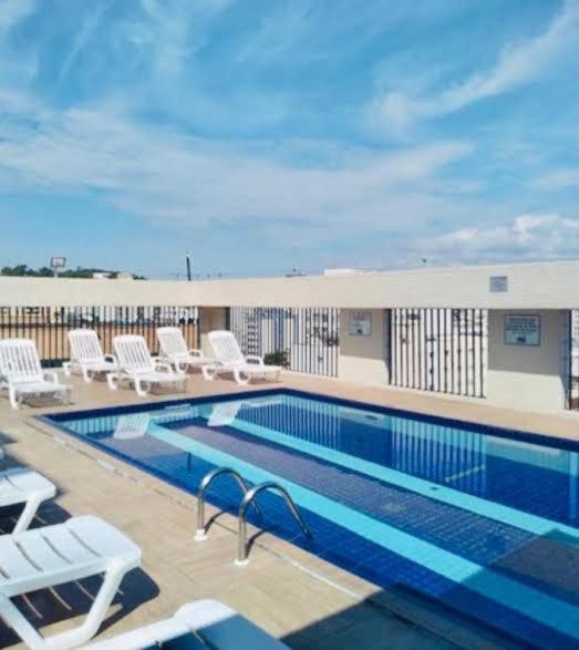 Appartamento Flat Em Sao Vicente Com Piscina Na Cobertura Rio Grande da Serra Esterno foto